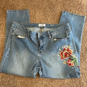 Women's Sonoma Embroidered Jean Capris